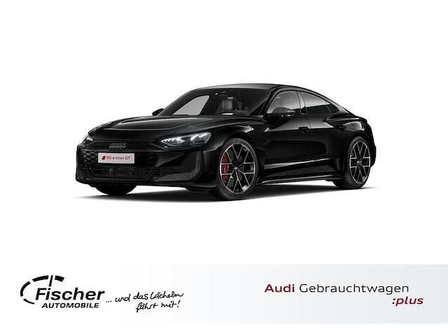 Mythosschwarz metallic Gebraucht 2025 Audi e-tron GT quattro Performance Limousine | 142.980 € (Teuer) - Bild 1/4