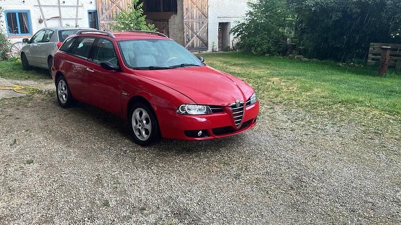 Rot Gebraucht 2005 Alfa Romeo 156 Kombi | 1.300 € (Superpreis) - Bild 1/4
