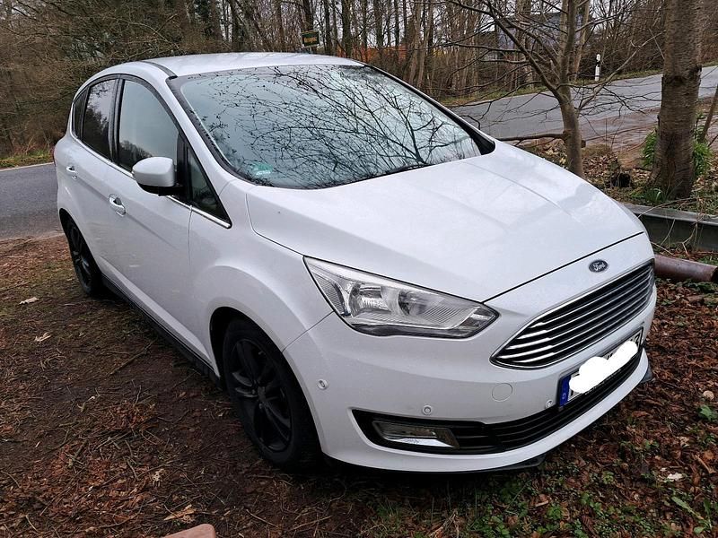 Gebraucht Ford C-MAX Titanium 150 PS (110 kW) 2018 Weiß Van / Kleinbus