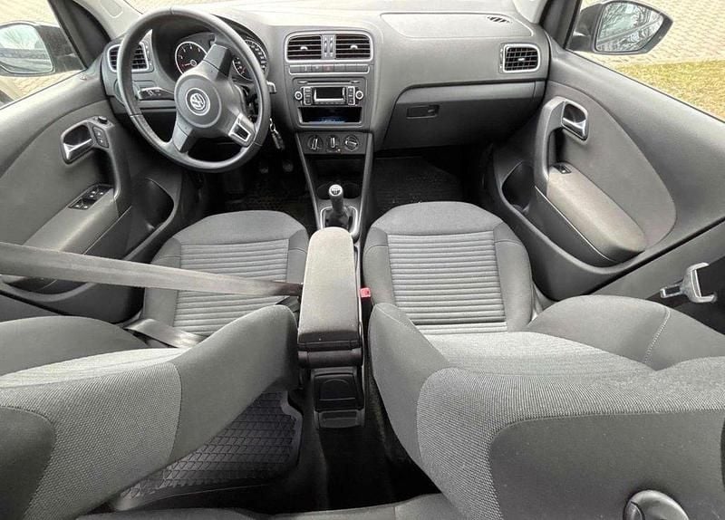 Gebraucht VW Polo Comfortline 86 PS (63 kW) 2012 Schwarz Kleinwagen