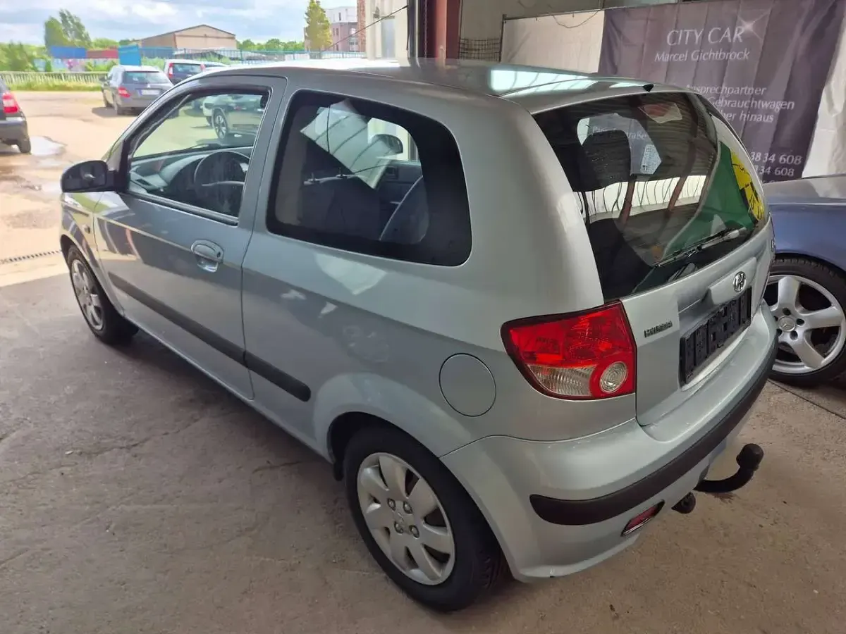 Gebraucht Hyundai Getz Edition+ 86 PS (63 kW) 2004 Blau Kleinwagen