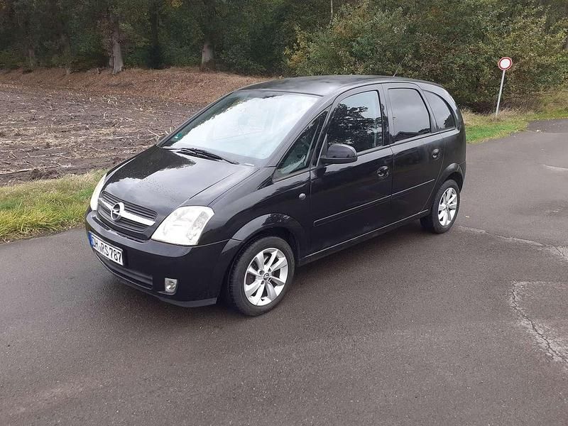 Gebraucht Opel Meriva Edition 101 PS (74 kW) 2005 Schwarz Van / Kleinbus