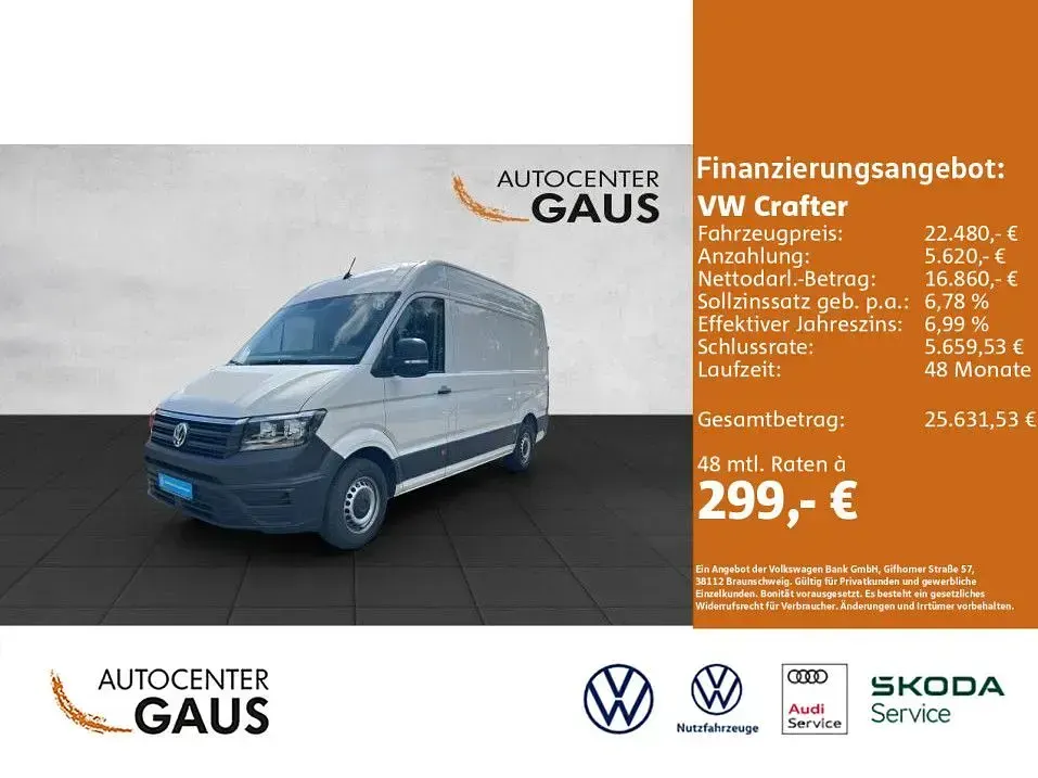 Gebraucht VW Crafter 140 PS (102 kW) 2022 Weiß Van