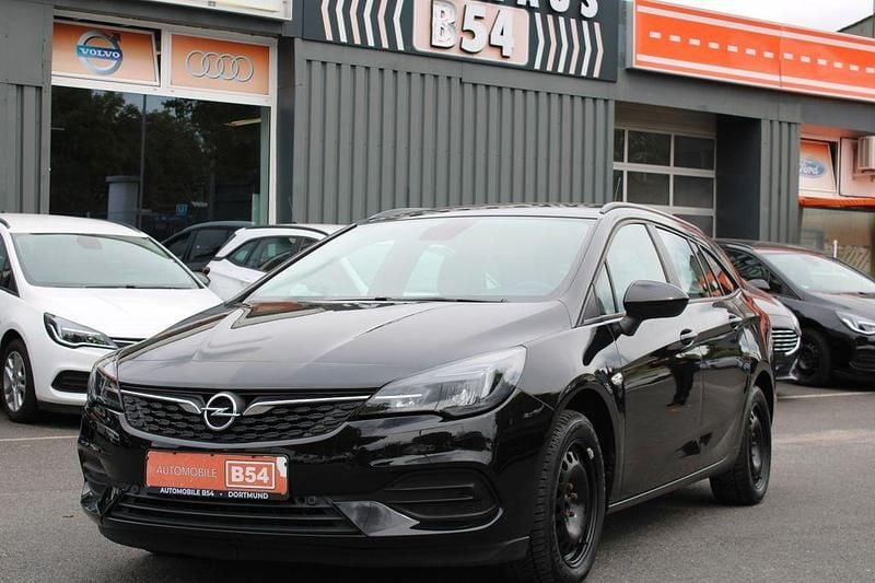 Schwarz Gebraucht 2021 Opel Astra Edition Kombi | 11.221 € (Guter Preis) - Bild 1/4