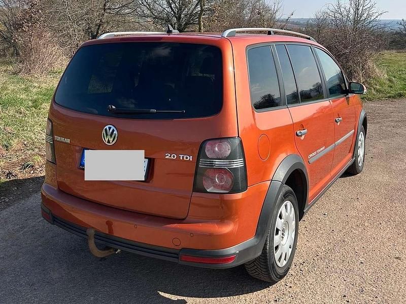 Gebraucht VW Touran Cross 140 PS (102 kW) 2008 Orange Van / Kleinbus