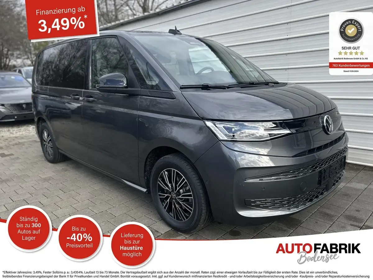 Neu VW Multivan 150 PS (110 kW) 2026 Indiumgrau metallic Van / Kleinbus