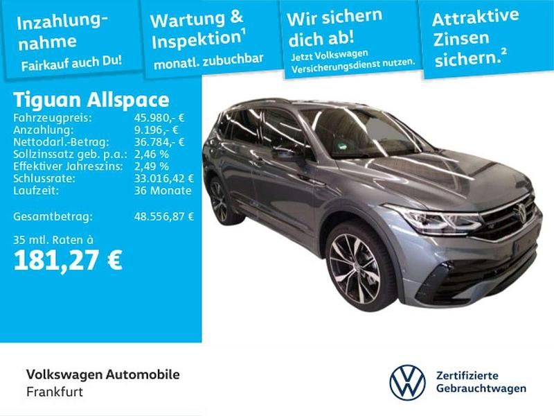 Platinum grey metallic Gebraucht 2025 VW Tiguan R-line SUV | 45.981 € (Guter Preis) - Bild 1/4