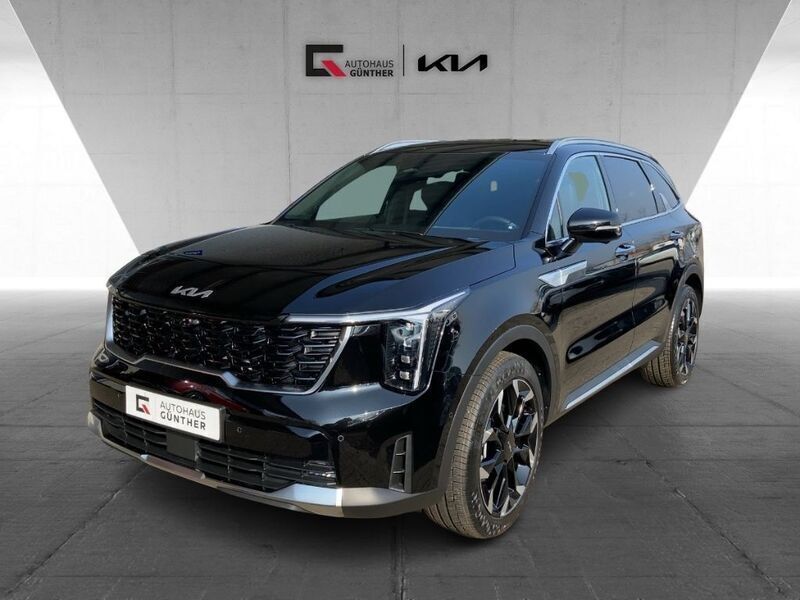 (abp) aurora black pearl Neu 2025 Kia Sorento Platinum SUV | 58.990 € (Fairer Preis) - Bild 1/4