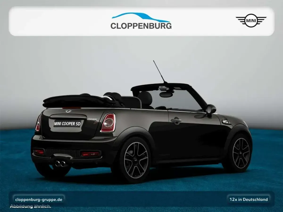Gebraucht Mini Cooper SD Cabriolet 143 PS (105 kW) 2015 Eclipse grey Cabrio