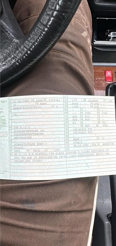 Gebraucht Mercedes 190 75 PS (55 kW) 1992 Blau Limousine