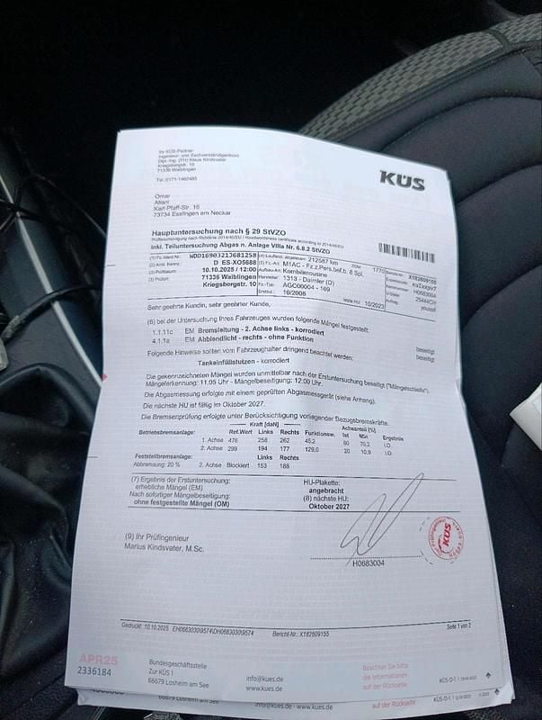 Gebraucht Mercedes A200 116 PS (85 kW) 2008 Grau Kleinwagen