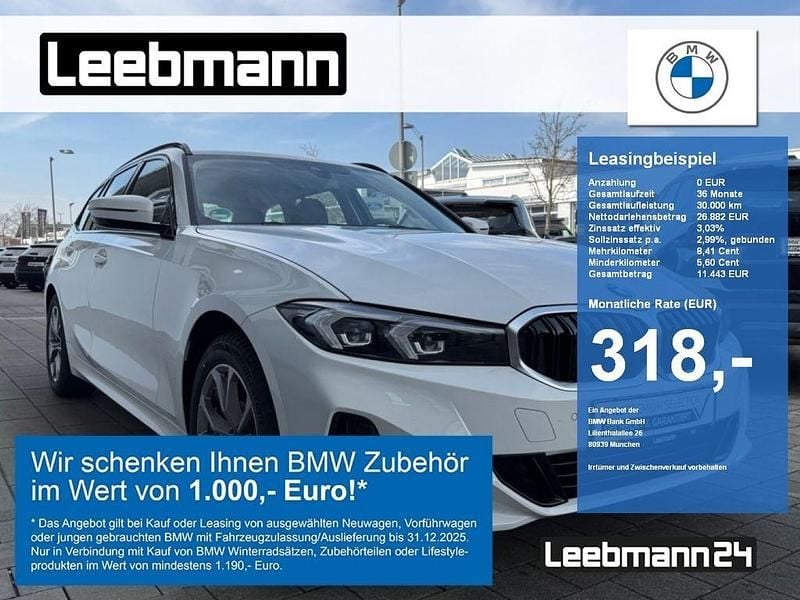 Weiß Gebraucht 2023 BMW 320 Comfort Edition Kombi | 31.989 € (Superpreis) - Bild 1/4