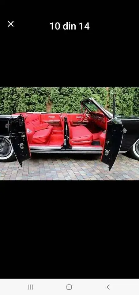 Gebraucht Lincoln Continental 320 PS (235 kW) 1965 Schwarz Cabrio