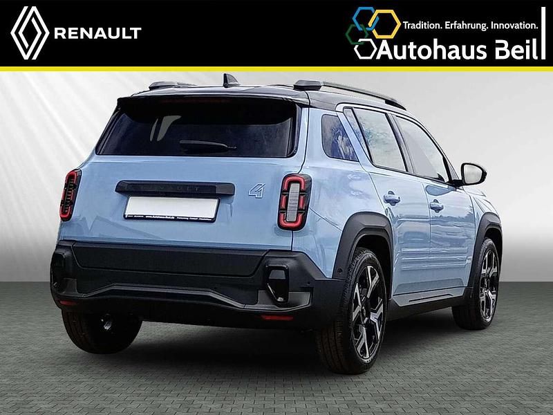Gebraucht Renault 4 E-Tech Komfort 110 kW (150 PS) 2025 Kumulusblau, black pearlschw SUV