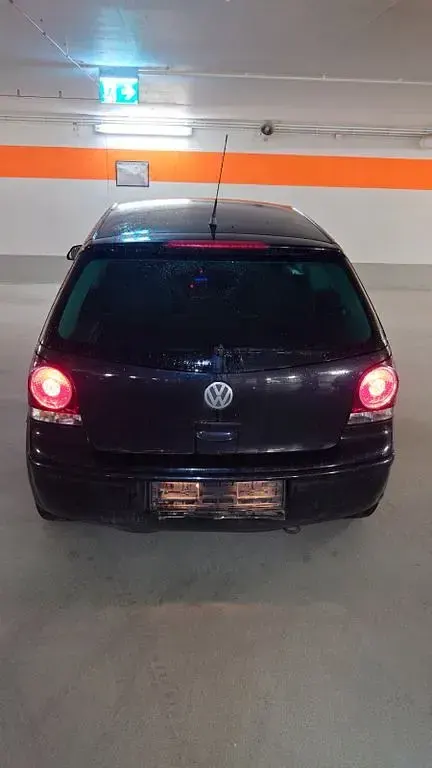 Gebraucht VW Polo Trendline 80 PS (58 kW) 2008 Schwarz Kleinwagen