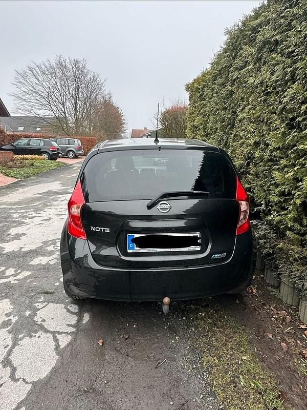 Second-hand Nissan Note 90 CP (66 kW) 2013 Negru Hatchback