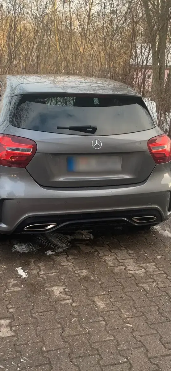 Gebraucht Mercedes A200 AMG 136 PS (100 kW) 2017 Grau Coupé