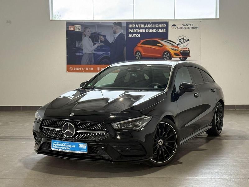 Schwarz Gebraucht 2022 Mercedes CLA250 Shooting Brake AMG line Kombi | 35.490 € (Fairer Preis) - Bild 1/3