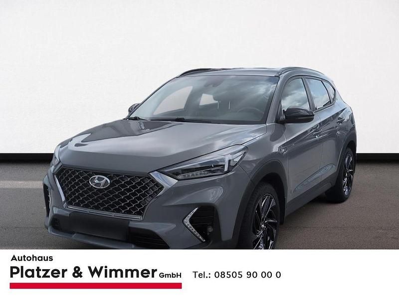 Grau Gebraucht 2020 Hyundai Tucson N Line SUV | 23.490 € (Fairer Preis) - Bild 1/4