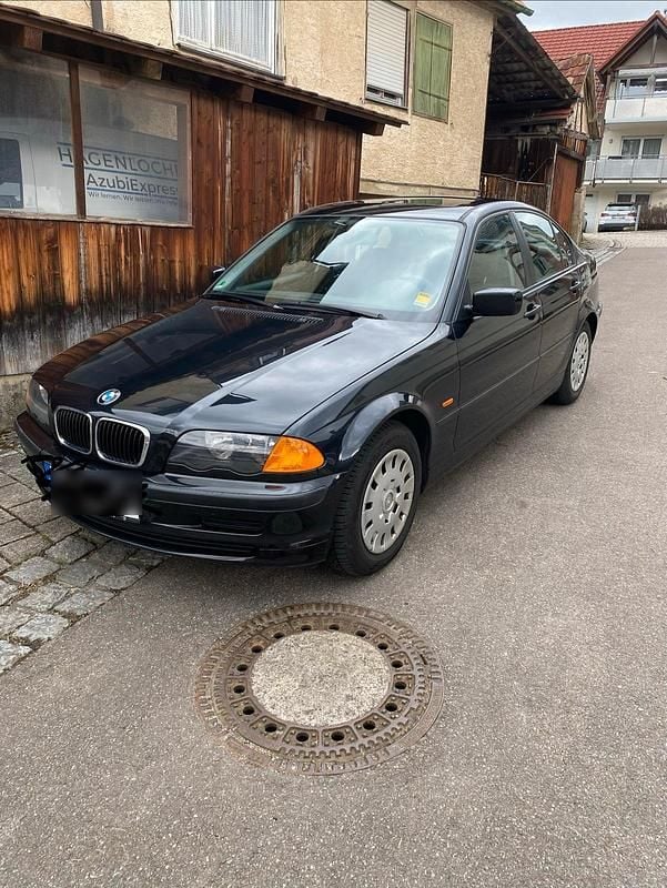 Gebraucht BMW 316 105 PS (77 kW) 2000 Schwarz Limousine