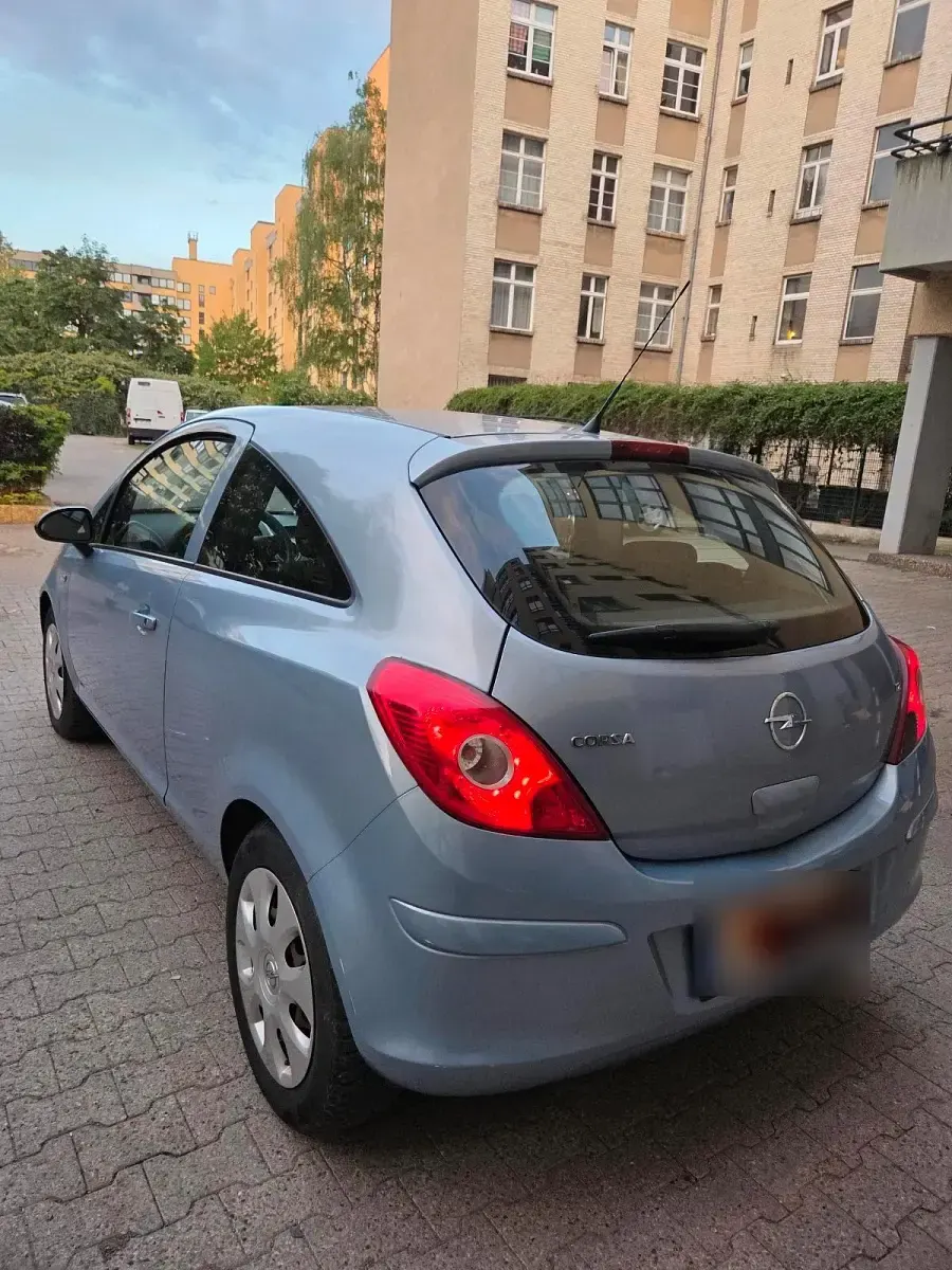 Gebraucht Opel Corsa 80 PS (58 kW) 2008 Blau Kleinwagen