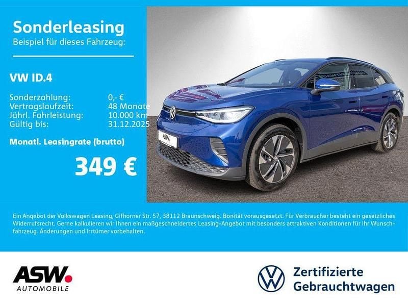 Blue dusk metallic Gebraucht 2025 VW ID.4 Pure SUV | 34.930 € (Fairer Preis) - Bild 1/4