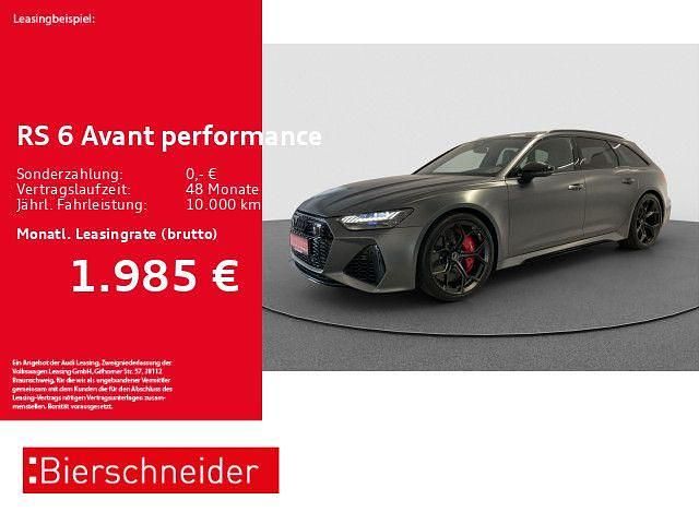 Grau Neu 2025 Audi RS6 Performance Kombi | 167.990 € - Bild 1/3