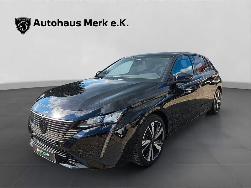 Schwarz (metallic) Gebraucht 2022 Peugeot 308 Allure Limousine | 19.990 € (Teuer) - Bild 1/4