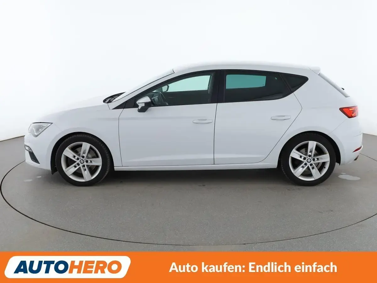 Gebraucht Seat Leon FR 190 PS (139 kW) 2018 Weiß Limousine