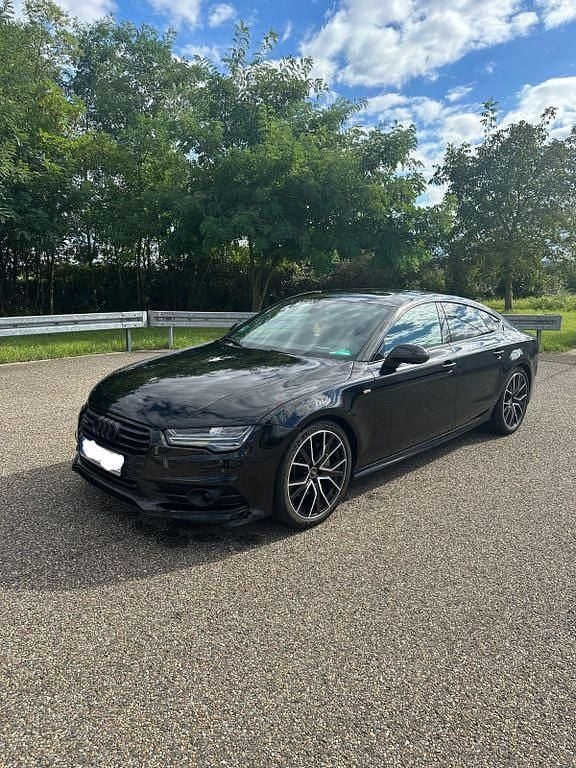 Schwarz Gebraucht 2016 Audi A7 Sportback Sport Kleinwagen | 21.300 € (Guter Preis) - Bild 1/4