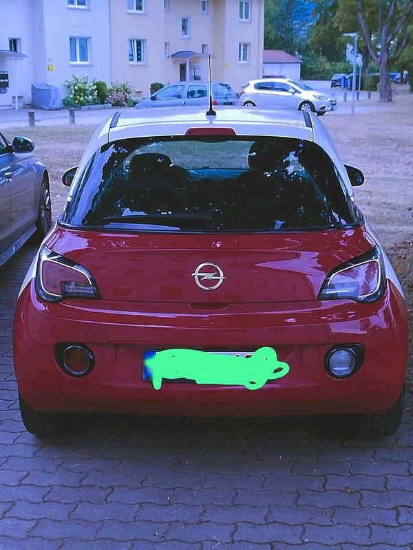 Gebraucht Opel Adam 2015 Rot Kleinwagen