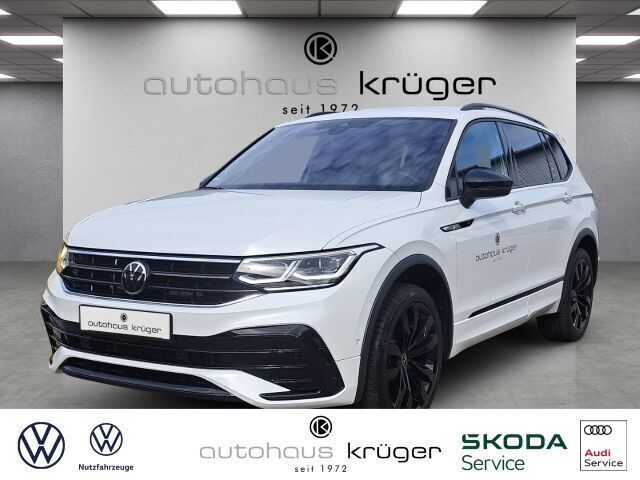 Weiß Gebraucht 2024 VW Tiguan Allspace R-line SUV | 45.900 € (Etwas zu teuer) - Bild 1/4