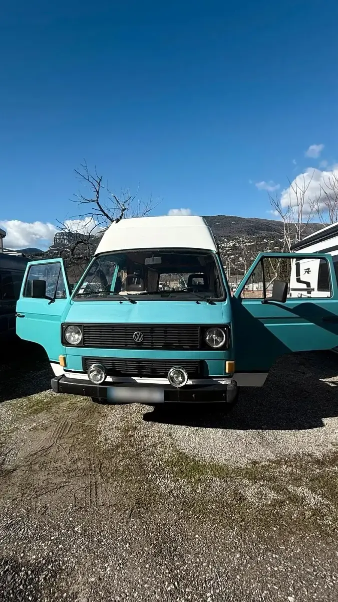 Gebraucht VW T3 55 PS (40 kW) 1983 Blau Van