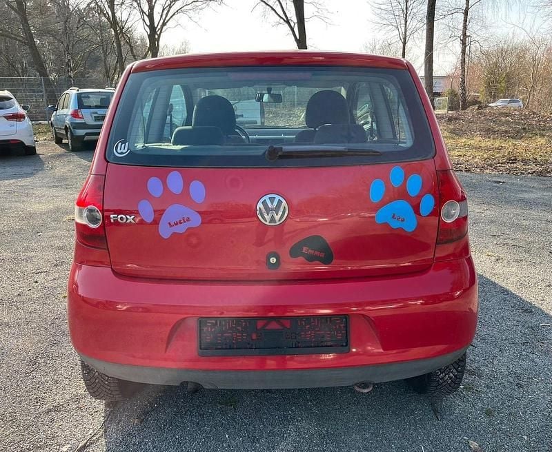 Gebraucht VW Fox Basis 54 PS (39 kW) 2006 Rot Kleinwagen
