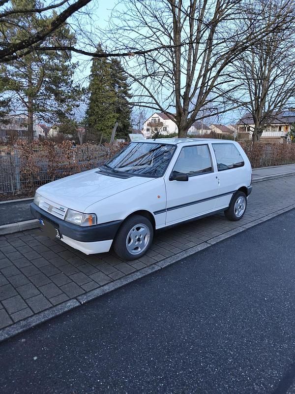 Gebraucht Fiat Uno 55 PS (40 kW) 1992 Weiß Kleinwagen