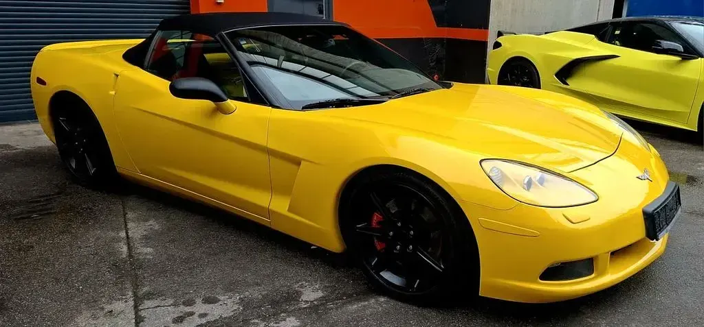 Gebraucht Corvette C6 436 PS (320 kW) 2010 Gelb Cabrio