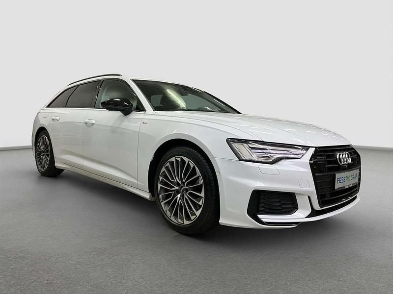 Gebraucht Audi A6 S-Line 367 PS (269 kW) 2022 Gletscherweiß Kombi