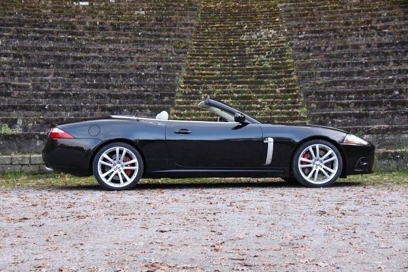 Gebraucht Jaguar XKR 416 PS (305 kW) 2008 Schwarz Cabrio