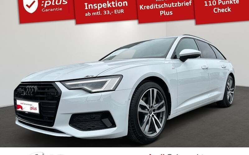 Gebraucht Audi A6 Ambiente 204 PS (150 kW) 2022 Gletscherweiß metallic Kombi