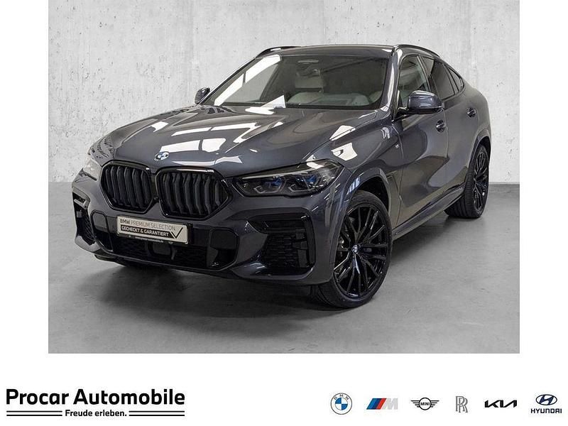 Grau Gebraucht 2022 BMW X6 M Sport SUV | 80.290 € (Teuer) - Bild 1/3