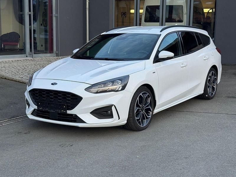 Gebraucht Ford Focus ST-Line 150 PS (110 kW) 2019 Weiß Kombi