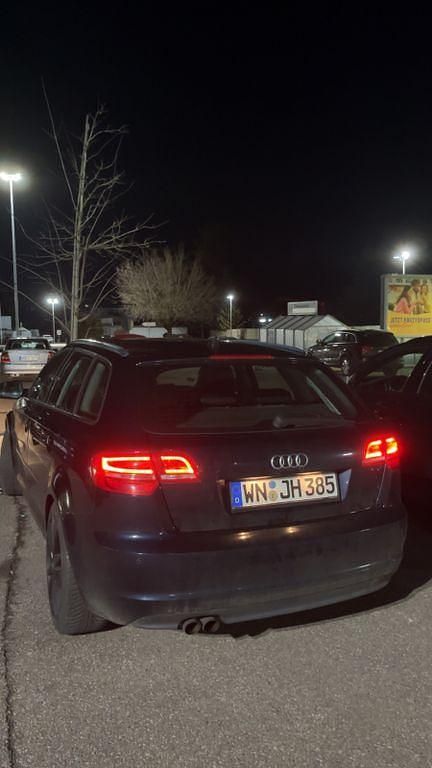 Gebraucht Audi A3 S-Line 125 PS (91 kW) 2011 Schwarz Kleinwagen