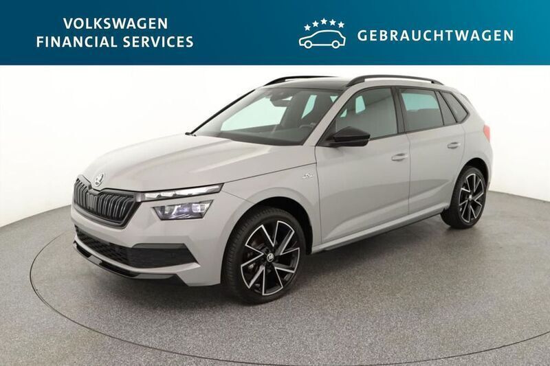 Stahlgrau Gebraucht 2021 Skoda Kamiq Monte Carlo SUV | 25.989 € (Fairer Preis) - Bild 1/4