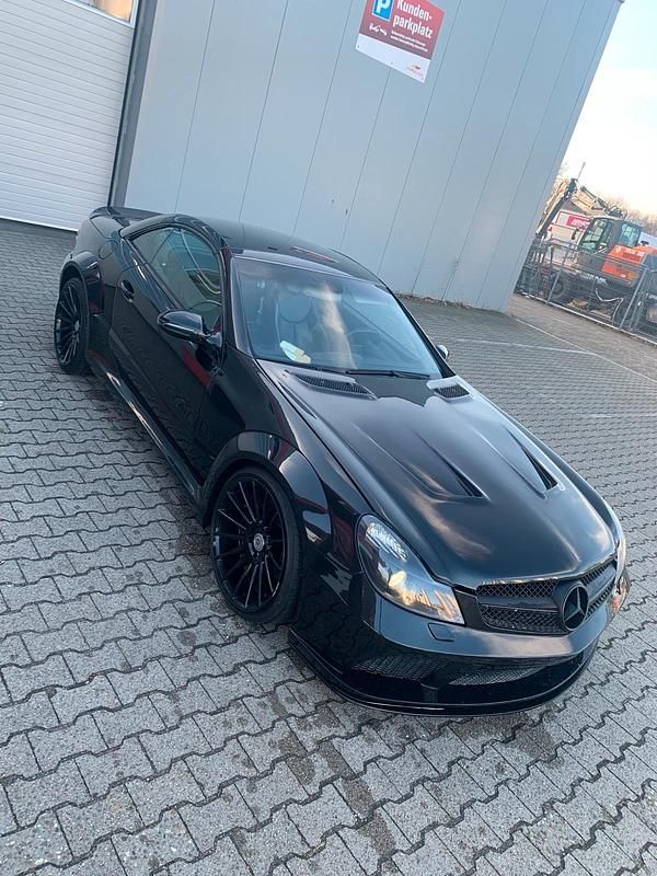 Gebraucht Mercedes SL500 306 PS (225 kW) 2004 Schwarz Cabrio