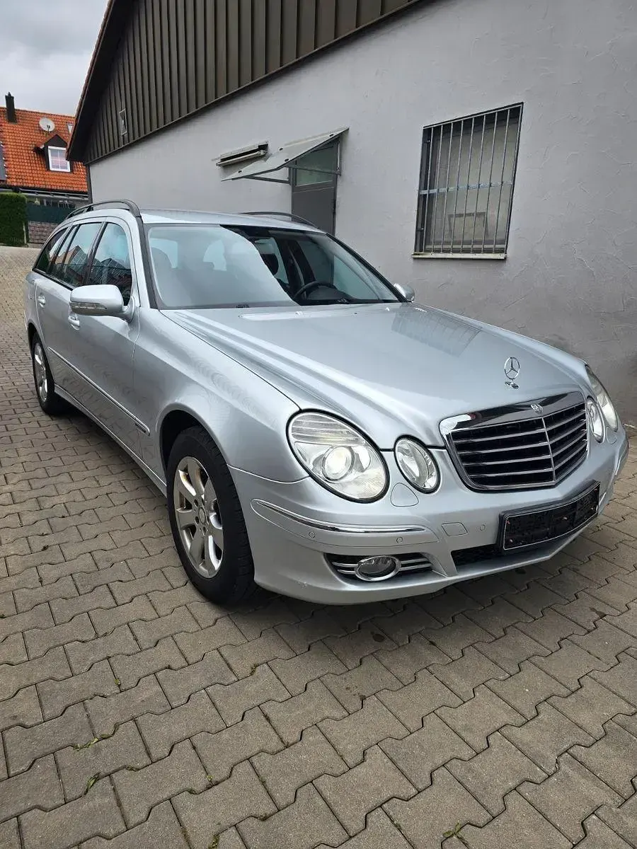 Brugt Mercedes E320 Elegance 224 HK (164 kW) 2007 Sølv Stationcar