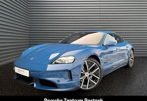 Neu Porsche Taycan Black Edition 319 kW (435 PS) 2025 Neptunblau Limousine