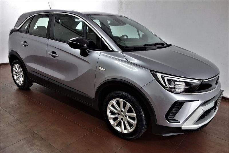 Gebraucht Opel Crossland X Elegance 120 PS (88 kW) 2021 Kontrast grau/quarz silber SUV