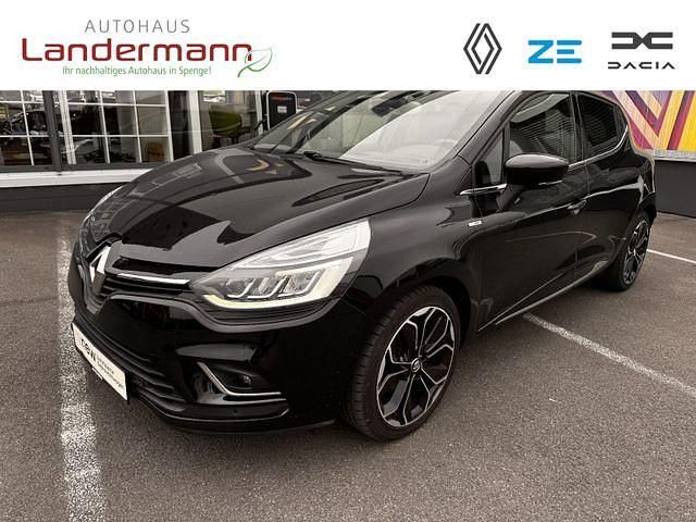 Black pearlschwarz metallic Gebraucht 2018 Renault Clio IV Bose Edition Kleinwagen | 10.490 € (Fairer Preis) - Bild 1/4