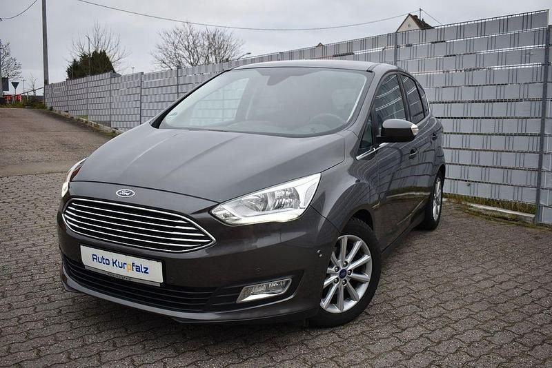 Grau Gebraucht 2016 Ford C-MAX Titanium Van / Kleinbus | 10.900 € (Etwas zu teuer) - Bild 1/4