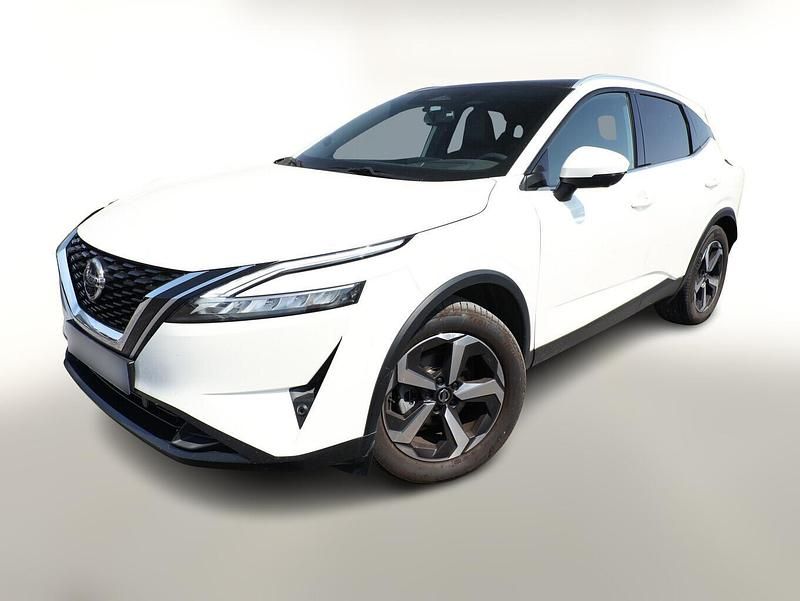Solid white Gebraucht 2021 Nissan Qashqai Tekna SUV | 24.368 € (Fairer Preis) - Bild 1/4
